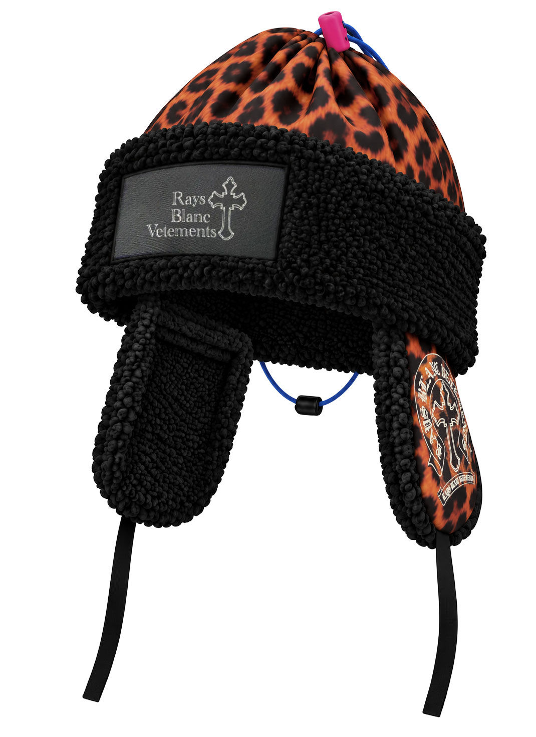 RAY'S 3WAY HAT LEOPARD