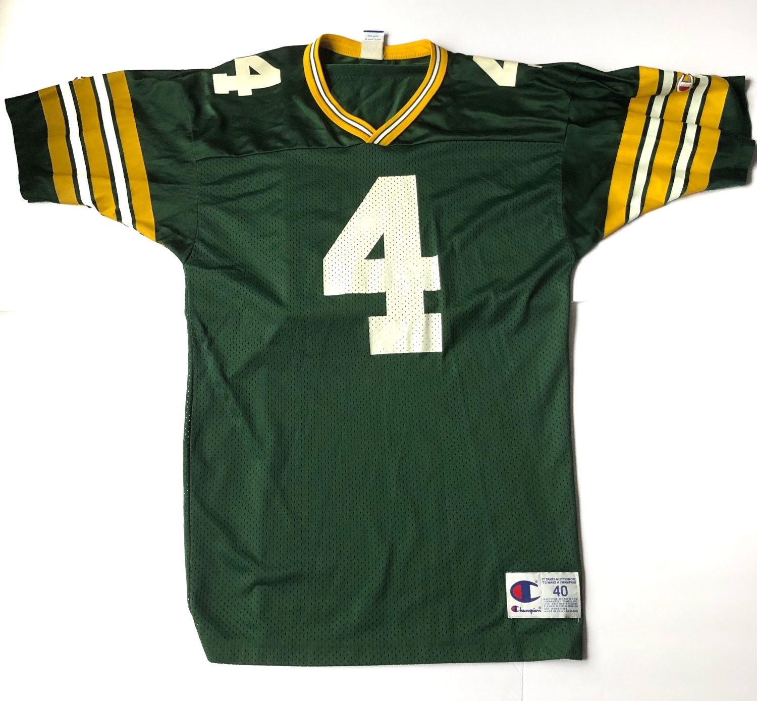 40 CHAMPION PACKERS FAVRE JERSEY