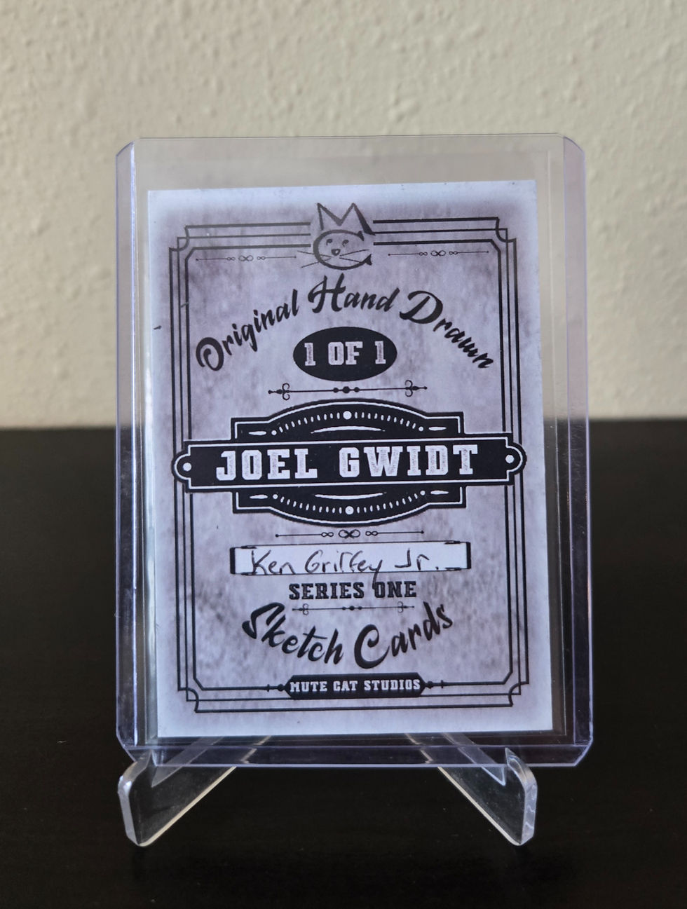 Thumbnail: Ken Griffey Jr Hand Drawn Sketch Card