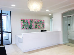 Lilly Pulitzer Reception Area Desk
