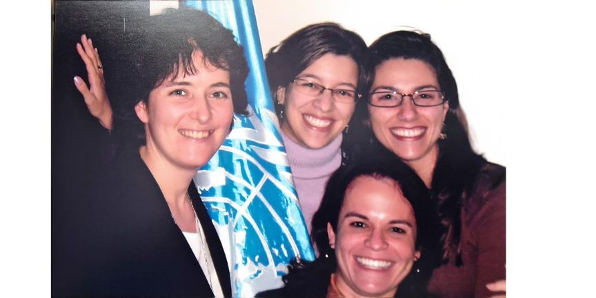 Lembrança da equipe de trabalho no PNUD, 2013