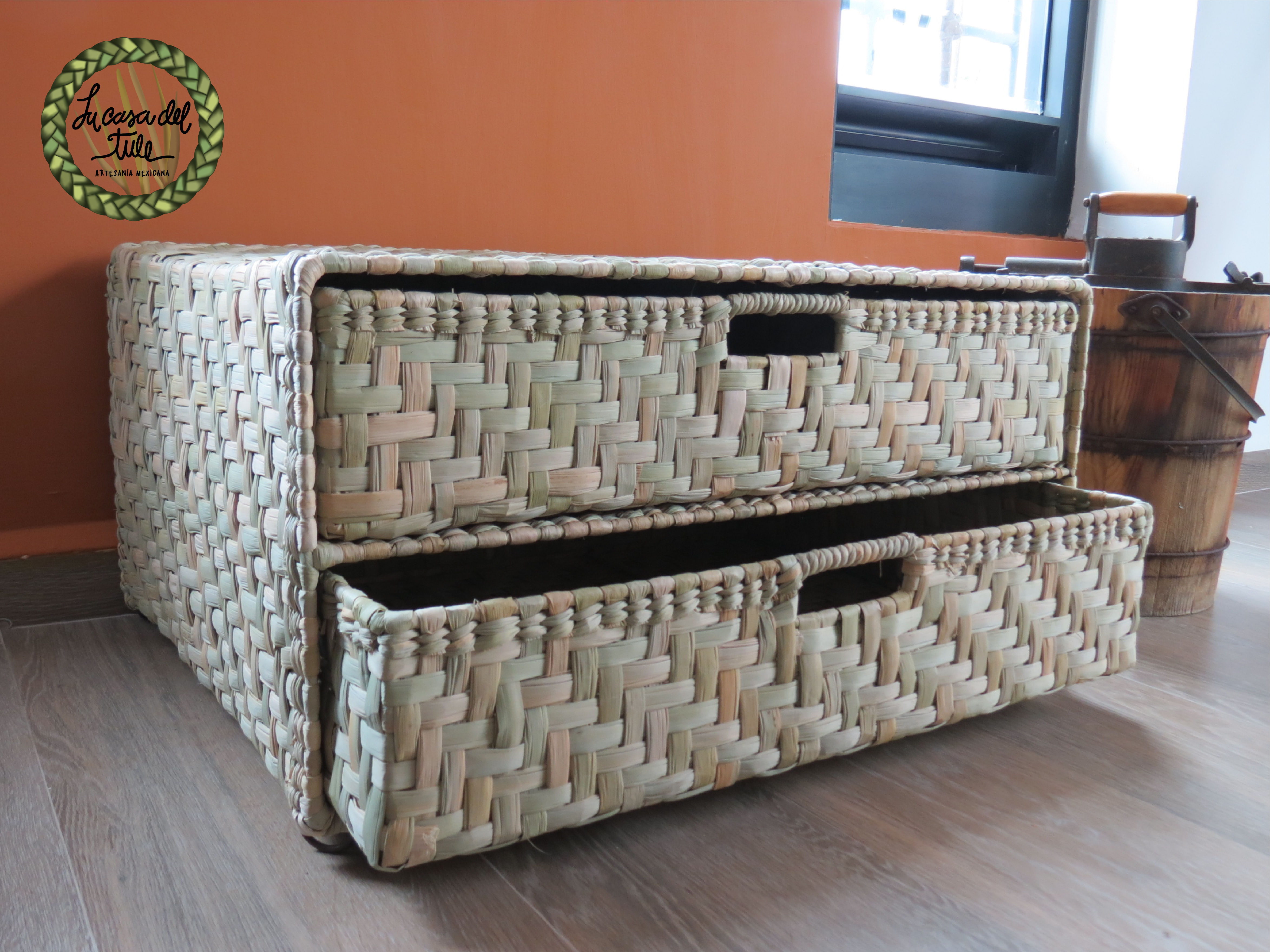 Cajonera de petate