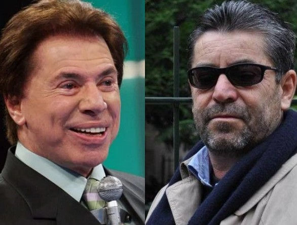 Silvio Santos e Nestor Amazonas