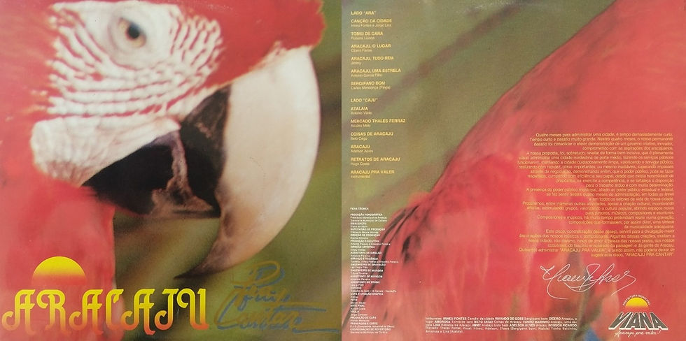 Aracaju Pra Cantar LP Vinil