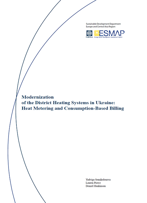 Modernization of the District Heating Systems in Ukraine: Heat Metering and Consumption-Based Billing