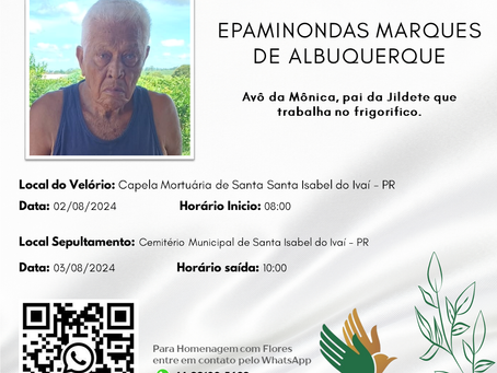 EPAMINONDAS MARQUES DE ALBUQUERQUE
