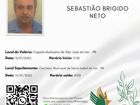 SEBASTIÃO BRIGIDO NETO