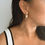Thumbnail: Long Waterdrop Earrings Gold