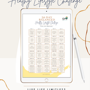 30 Day Balanced Healthy Lifestyle Challenge
