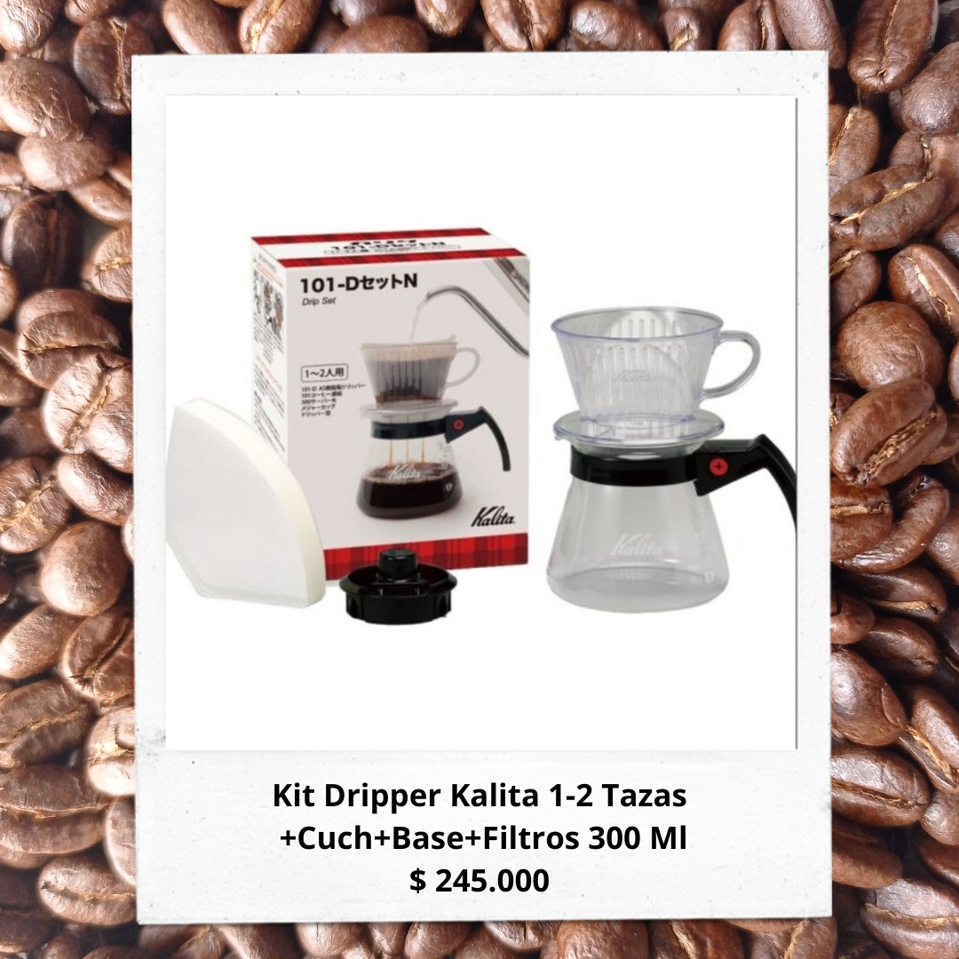 KIT DRIPPER KALITA + ACCESORIOS