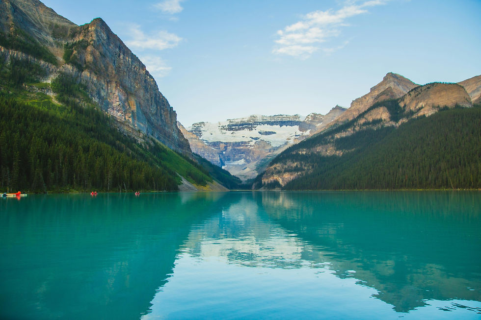 Lake Louise Canada mountain scenery turquoise