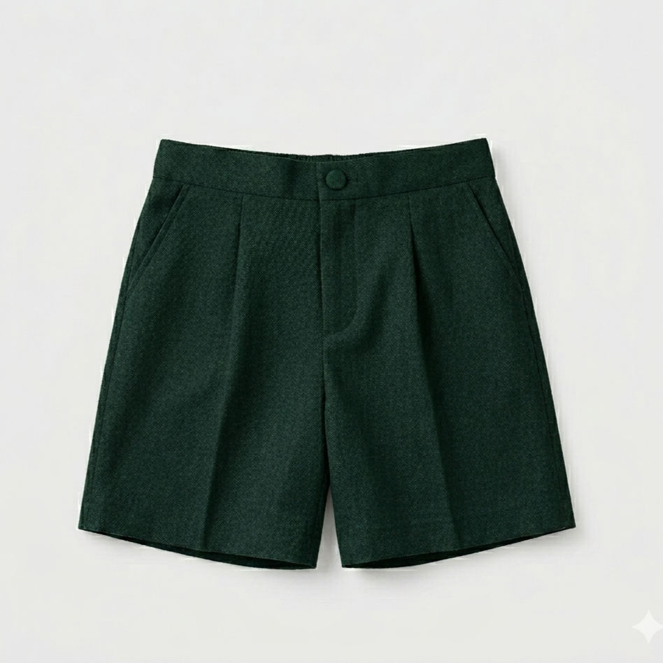 Basic Shorts - Dark bottle Green