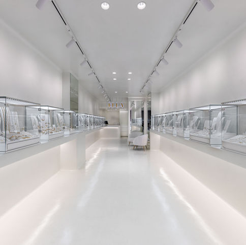 Αρχιτεκτονική μελέτη και κατασκευή κατάστηματος κοσμημάτων στην οδό Ερμού