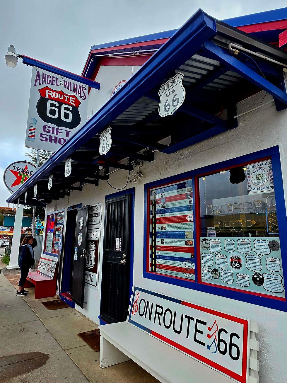 Angel & Vilma’s Route 66 Gift Shop in Seligman, AZ