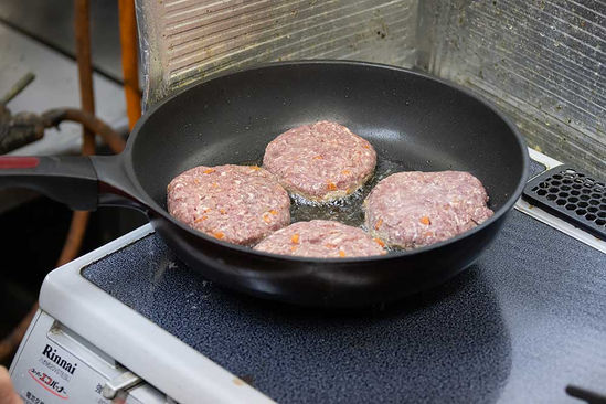 ジビエのハンバーグ