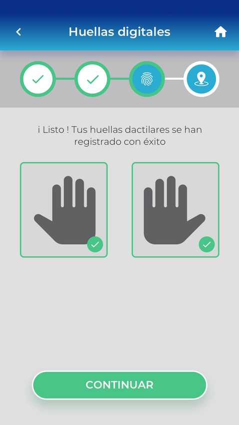 Fingerprints validation