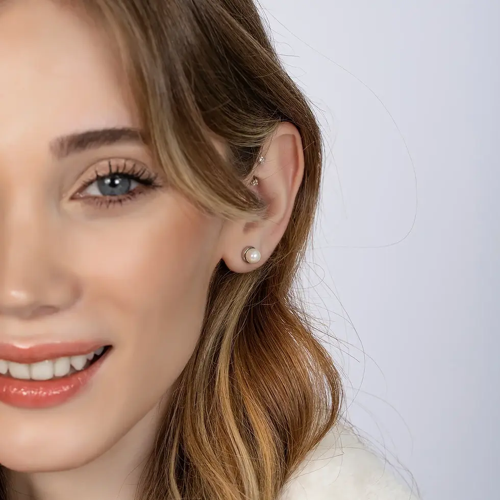 Thumbnail: Pearl Stud Earrings