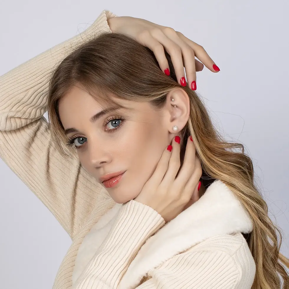 Thumbnail: Pearl Stud Earrings