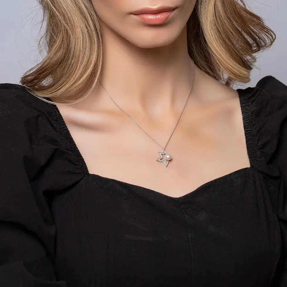 Thumbnail: Pearl Star Necklace
