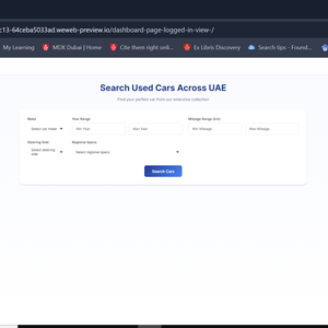 Website Interface Design