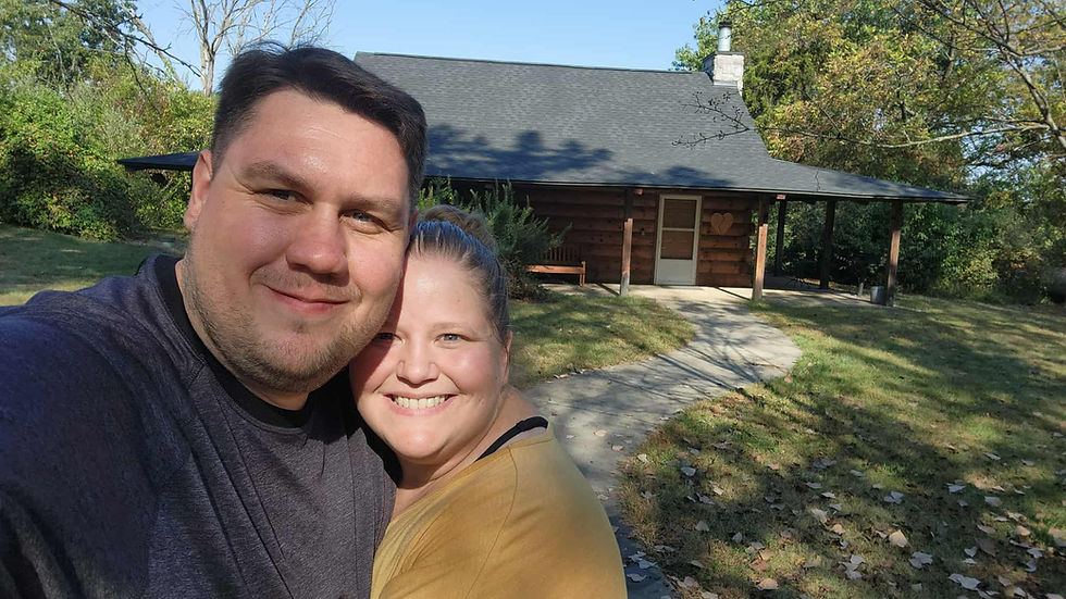 Our cabin for the week!