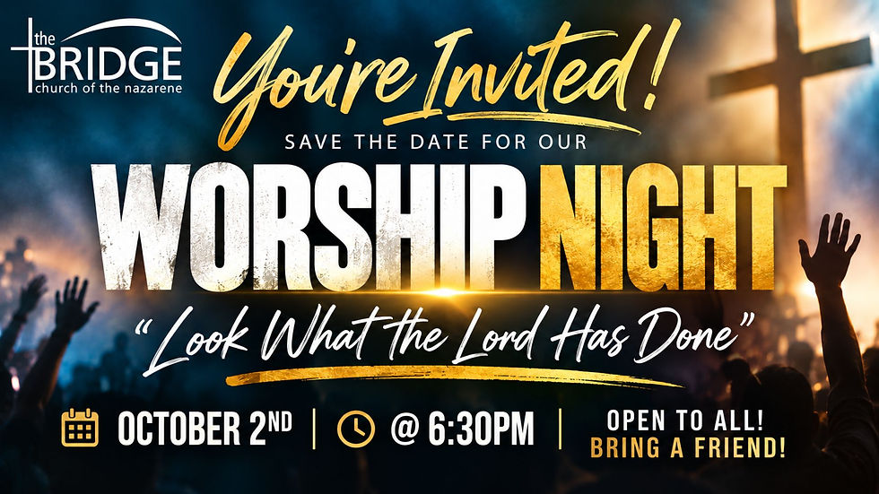 ALL Church and ZONE Worship Night!