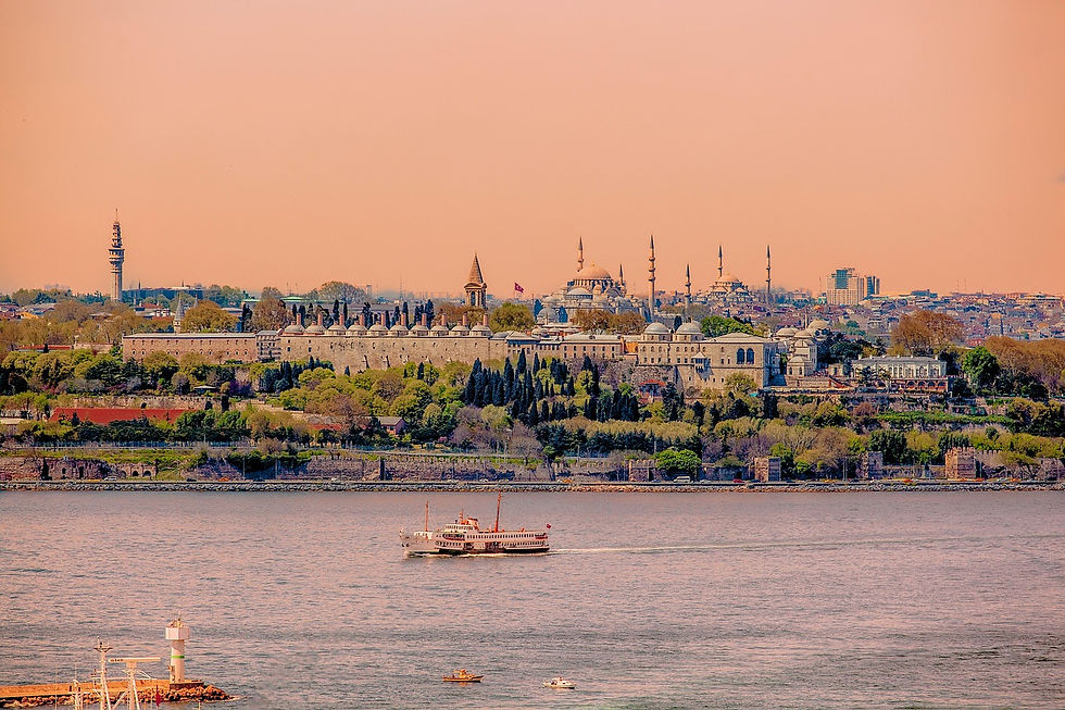 Topkapi Palace – the grand seat of Ottoman sultans for centuries.