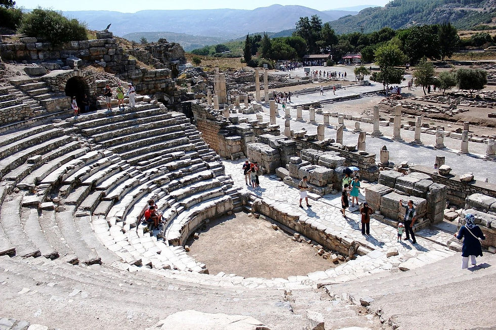 Ephesus – where marble streets and grand theatres reveal Roman life.