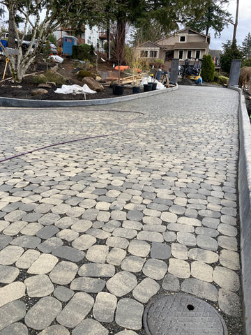 Paver Driveway Install in Vancouver, WA