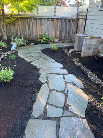 Flagstone Installation in Gresham, OR