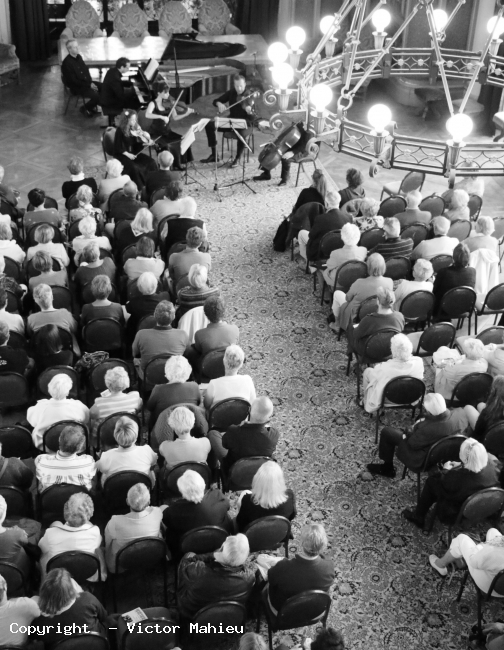 Concert du 21 août 2014, Les Pianos Folies, Salons de l'Hôtel de Ville