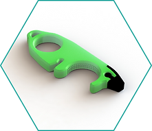 Covid safe keyring