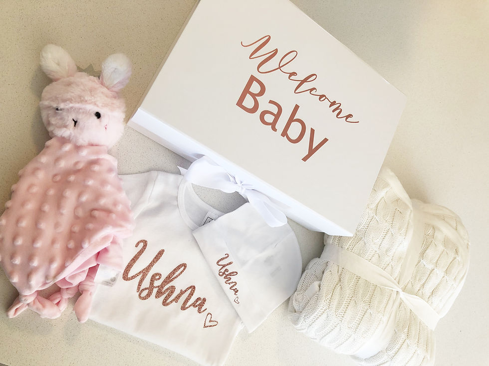 Thumbnail: Personalised keepsake gift box