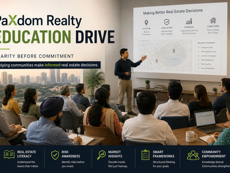 Why PaXdom Realty Is Starting an Education Drive