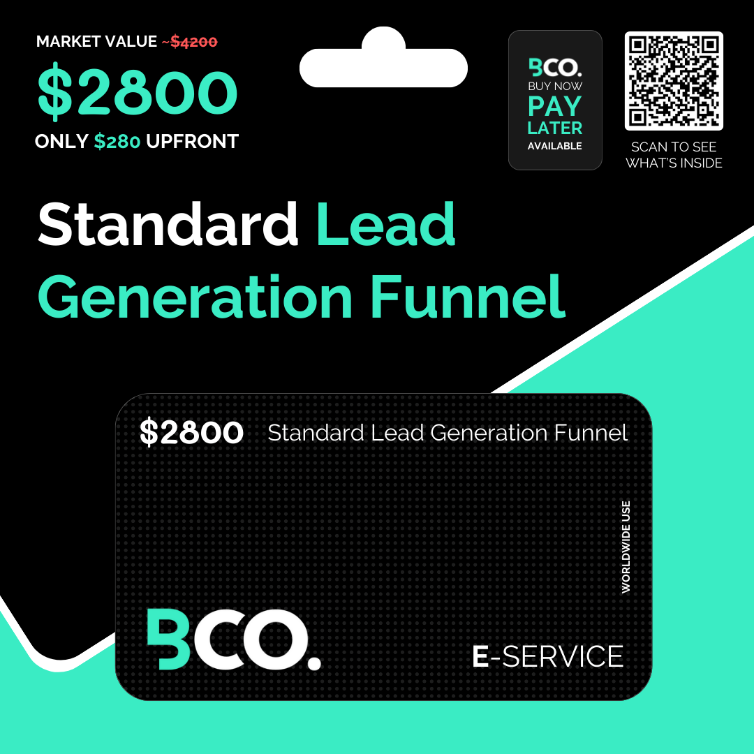 Standard Lead Generation Funnel