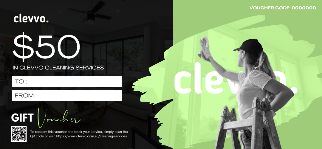 $50 Clevvo Cleaning Gift Voucher