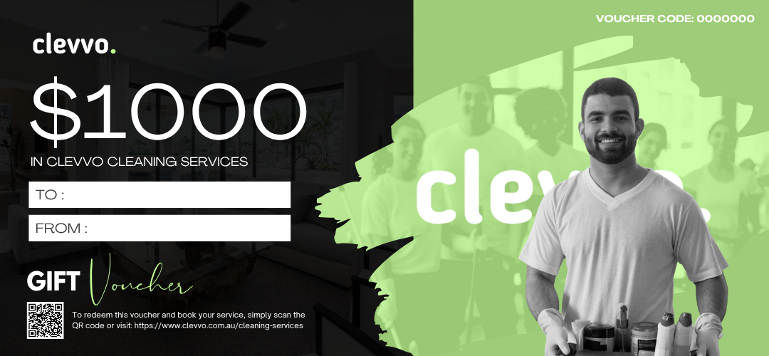 $1000 Clevvo Cleaning Gift Voucher