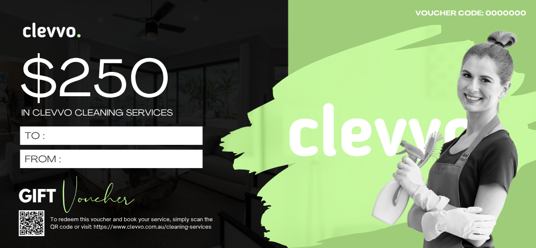 $250 Clevvo Cleaning Gift Voucher