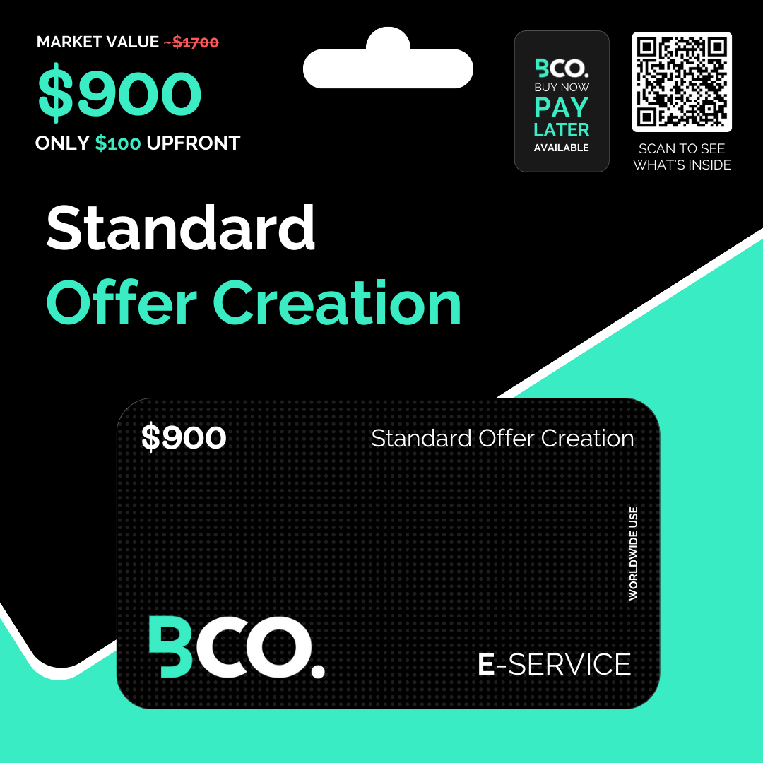 Standard Offer Creation