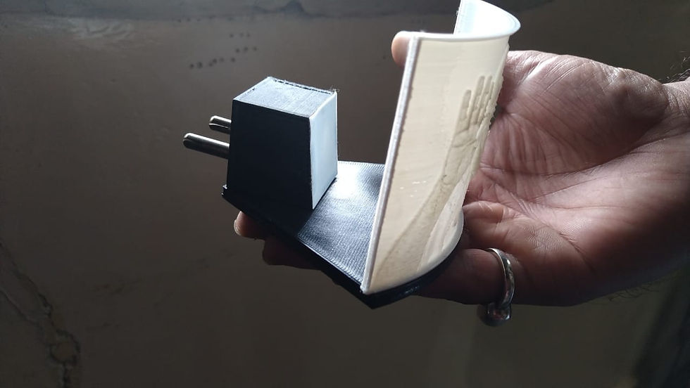 Thumbnail: Lithophane Socket Lamp