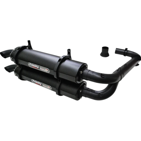 Thumbnail: MAVERICK X3 DUAL FULL EXHAUST Cerakote Black