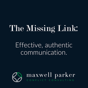 The Missing Link: Effective communication in a post-separation world