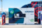 One of Hiringa Energy's four operational green hydrogen refuelling stations in Aotearoa.