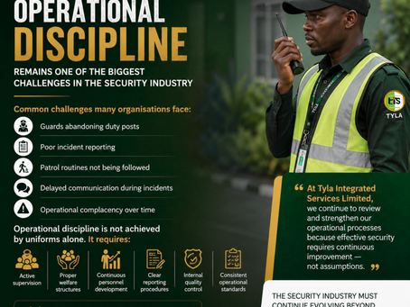 Operational Discipline Remains One Of The Biggest Challenges In The Security Industry.