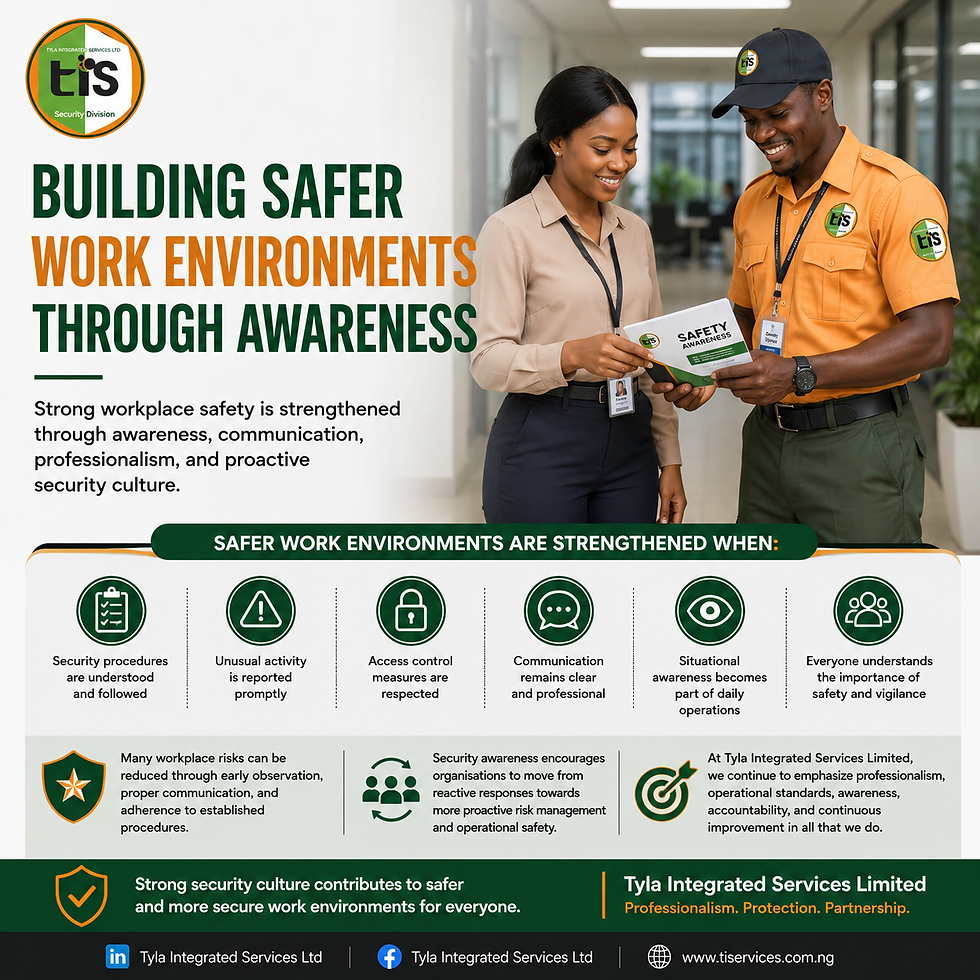 Building Safer Work Environments Through Awareness