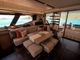 Living room inside boat