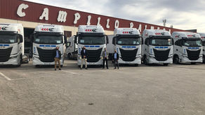 25 novos IVECO S-WAY a gás natural reforçam Grupo Logístico Campillo Palmera  