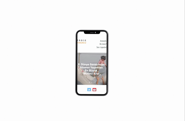 Our aim is to raise awareness about Syrian refugees in Turkey. Thus contributing to their presence in society. We thought we could make the Turkish people empathize with syrian refugees through an interactive story. Our slogan is  ‘‘ What would you do? ‘‘