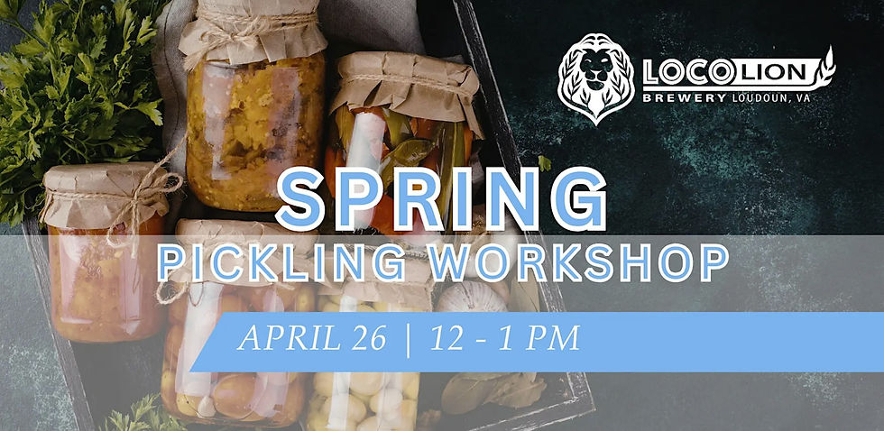 Spring Pickling Workshop