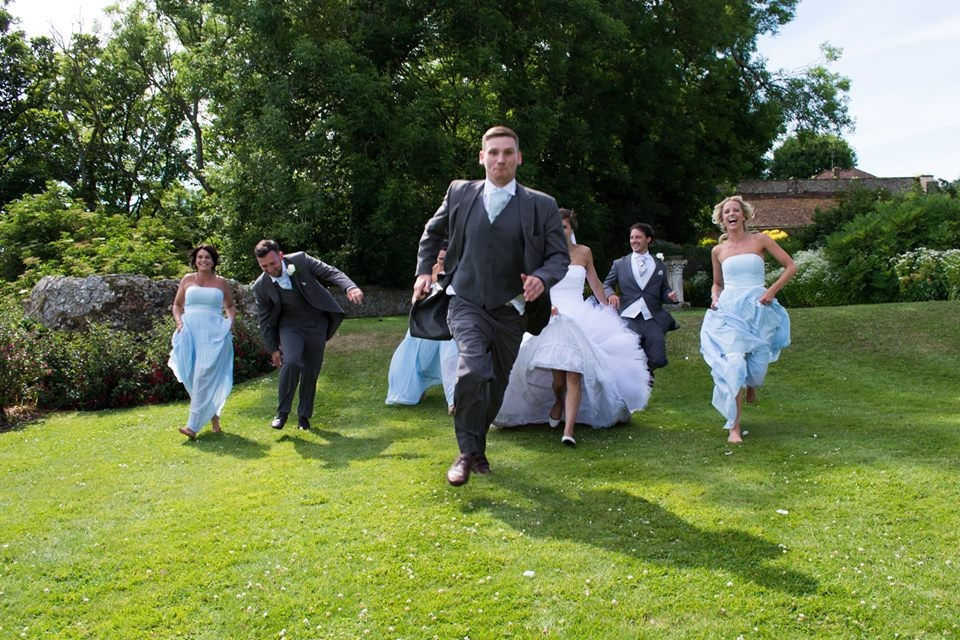 Lympne castle wedding